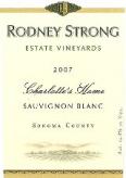 Rodney Strong - Sauvignon Blanc Charlottes Home Sonoma County 2022 (750ml)