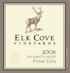 Elk Cove - Pinot Gris Willamette Valley 2014 (750ml)