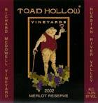 Toad Hollow - Merlot Reserve Richard McDowell Vineyard 2022 (750ml)