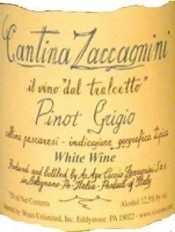 Cantina Zaccagnini - Pinot Grigio 2023 (750ml) (750ml)