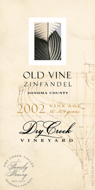 Dry Creek Vineyards - Old Vine Zinfandel Dry Creek Valley 2020 (750ml) (750ml)