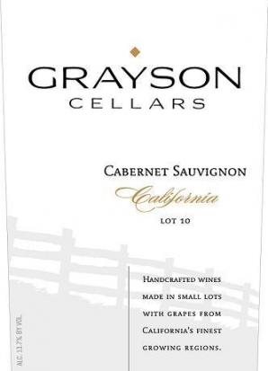 Grayson Cellars - Lot 10 Cabernet Sauvignon 2023 (750ml) (750ml)