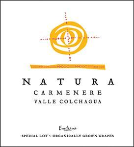 Natura by Emiliana - Carmenere Colchagua 2022 (750ml) (750ml)