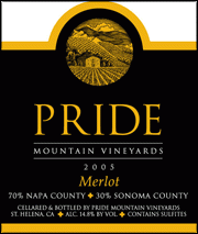 Pride - Merlot Napa Valley Mountain Vineyards 2020 (750ml) (750ml)