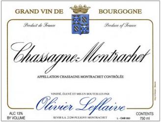 Olivier Leflaive Frres - Chassagne-Montrachet 2021 (750ml) (750ml)