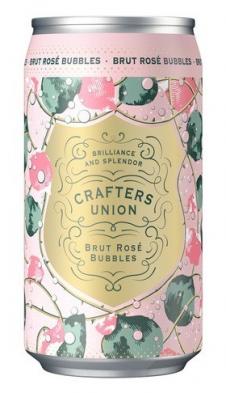 Crafters Union - Brut Rose Bubbles NV (375ml can) (375ml can)