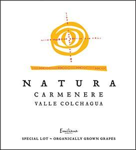 Natura by Emiliana - Carmenere Colchagua 2021 (750ml) (750ml)