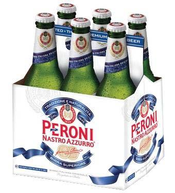 Peroni - Nastro Azzurro (12 pack 12oz cans) (12 pack 12oz cans)