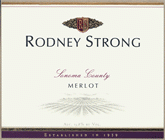Rodney Strong - Merlot Sonoma County 2019 (750ml) (750ml)