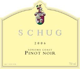 Schug - Pinot Noir Sonoma Coast 2022 (750ml) (750ml)